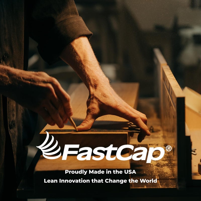 Fastcap طقم أدوات شفرات الخشب فاست كاب مع مقبض نايلون قابل للطي للنقش والأعمال الخشبية - فولاذ أدوات دقيق، صلابة روكويل 56-58 - 80559 - Image 5